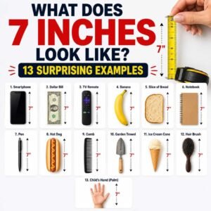 What Does 7 Inches Look Like? 13 Surprising Examples