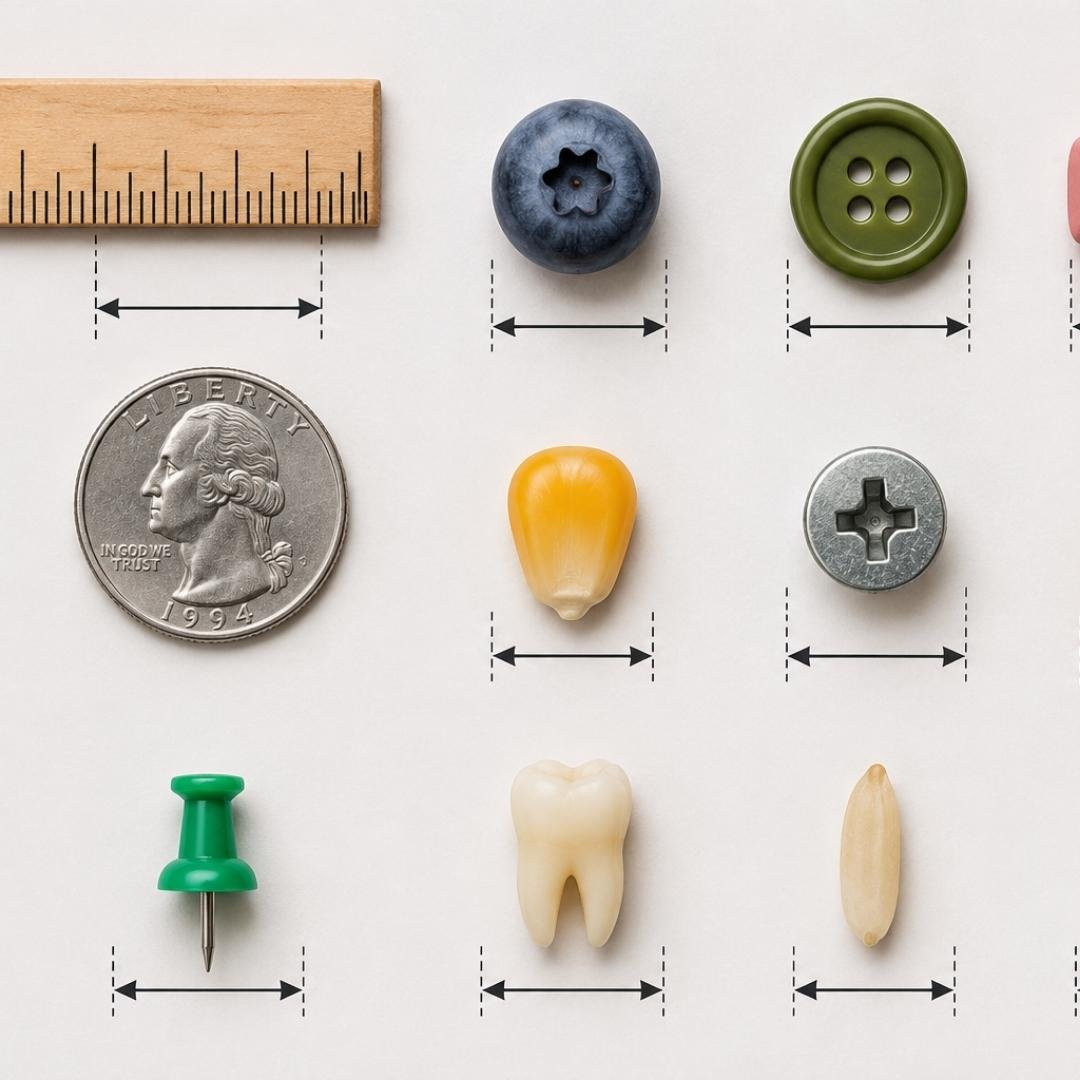 How Small Is 1 Inch? 12 Surprising Real-Life Objects