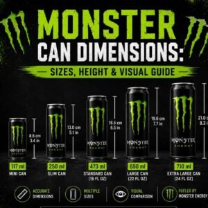 Monster Can Dimensions