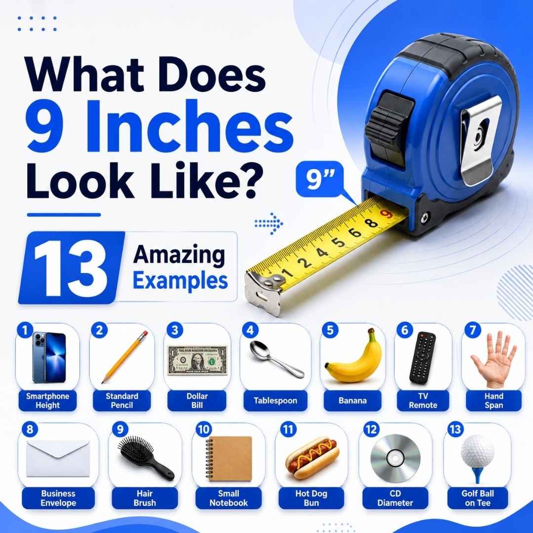 What Does 9 Inches Look Like? 13 Amazing Examples