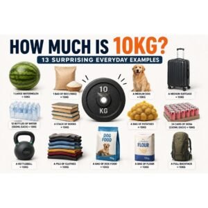 How Much Is 10kg? 13 Surprising Everyday Examples